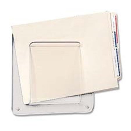 PEN2PAPER File-Chart Holder- 1 Compartment- 10in.x2in.x10-.50in.- Clear PE127013